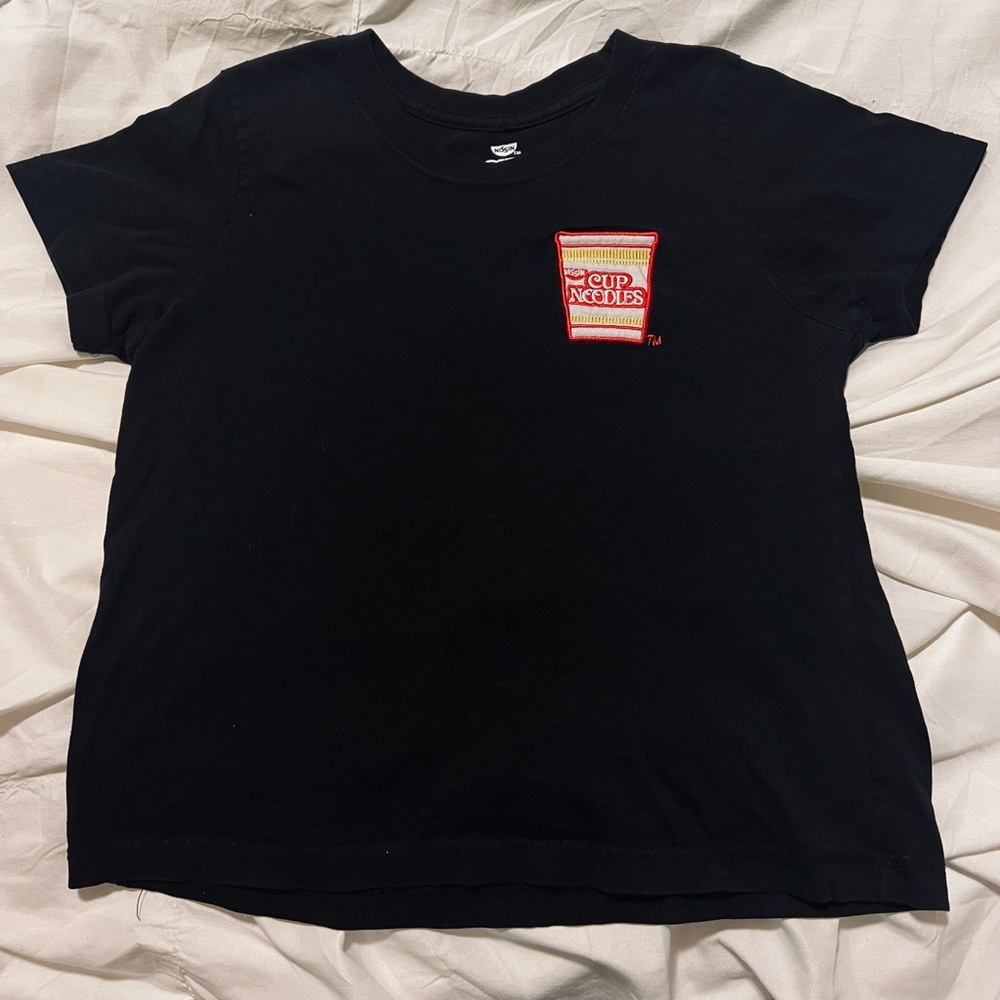 Forever 21 Nissin Cup Noodles Graphic Baby Tee S